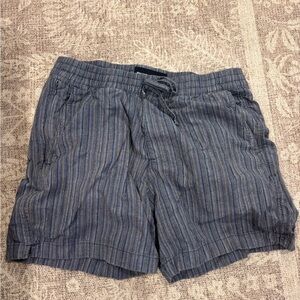 Abercrombie & Fitch Blue Striped Men's Shorts
